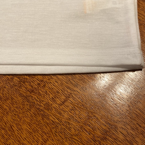 XS Lucy Sun Day Run Day T-shirt wicking, short sleeved, no chafe, white lightwt - Picture 9 of 11